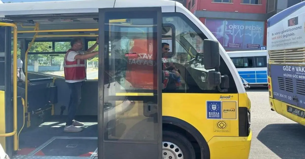 Genç Gazete Burulaş Ekipleri Yaz Sıcaklarında Otobüslerde Klima Denetimlerini Artırdı 2