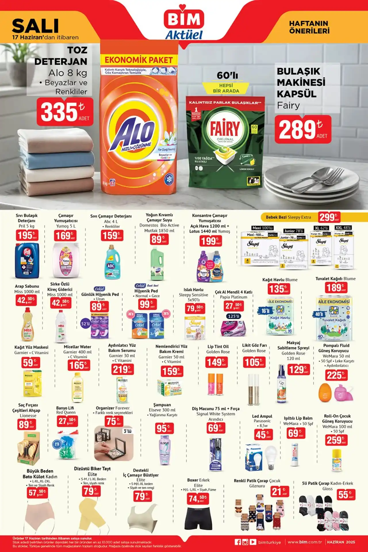 Genç Gazete Ev Hanımları Dikkat! Bi̇m’de Toz Deterjan 17 Haziran’da İndirimde 1