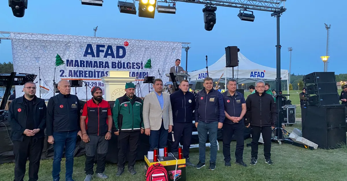 İndak, 732 Personelin Katıldığı Afad Akreditasyon Kampında Yerini Aldı (2)