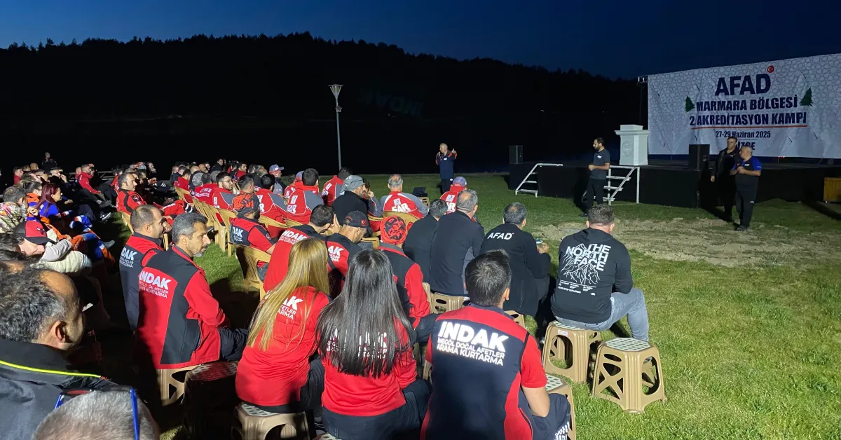 İndak, 732 Personelin Katıldığı Afad Akreditasyon Kampında Yerini Aldı (5)