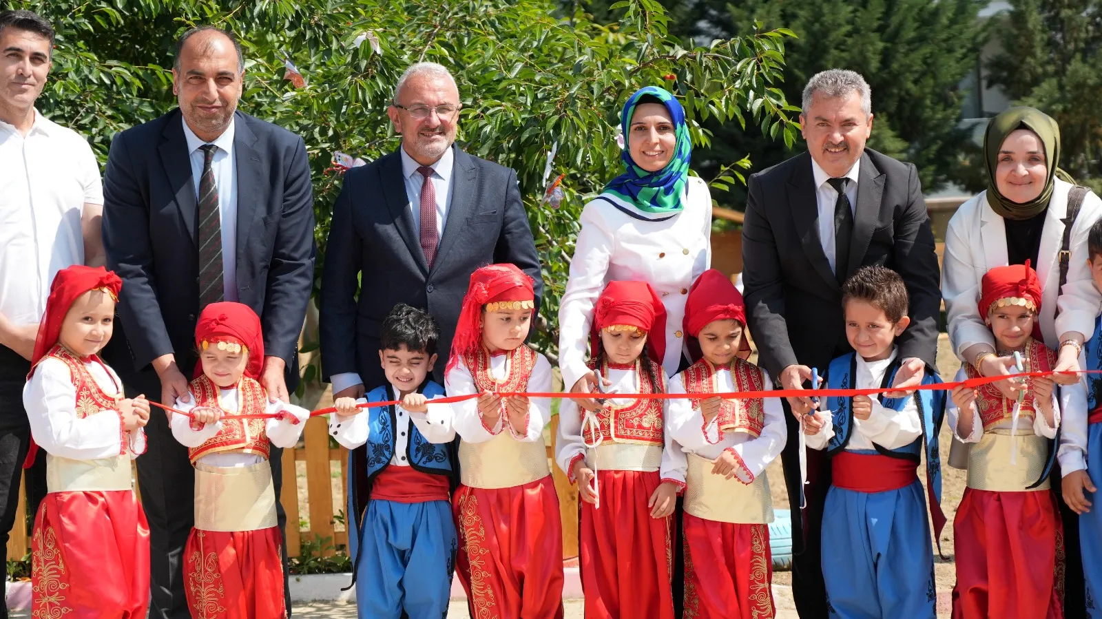 İnegöl Fatma Mehmet Göztepe Anaokulu'nda “Doğa Temelli Öğrenme Bahçesi” Hizmete Girdi! (1)