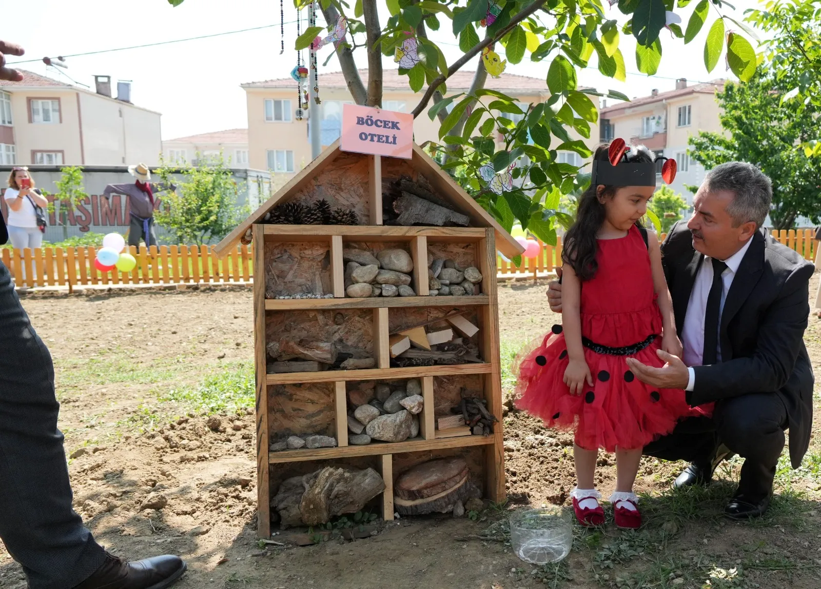 İnegöl Fatma Mehmet Göztepe Anaokulu'nda “Doğa Temelli Öğrenme Bahçesi” Hizmete Girdi! (3)