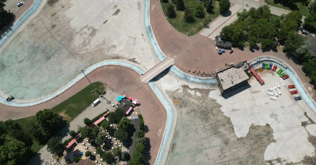 İnegöl Kültürpark Havuzu Dolduruluyor (2)-1