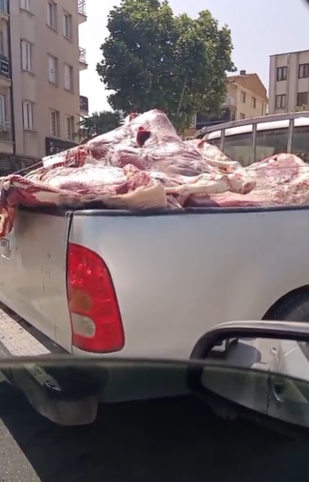 İnegöl’de Kurban Eti Taşıma Skandalı! (3)