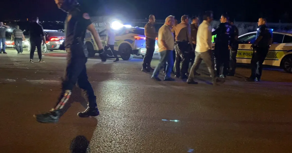 İnegöl'de Maddi Hasarlı Kaza Sonrası Kavga 6 Kişi Gözaltına Alındı