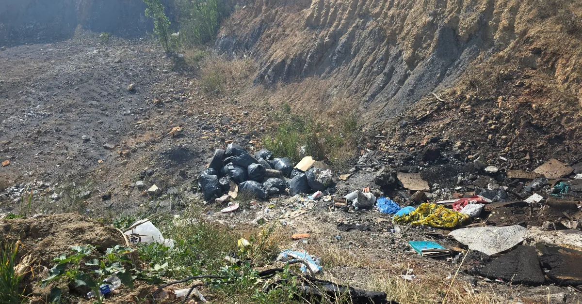 Kestel Ümitalan’da Kaçak Atıklar Alev Aldı (2)