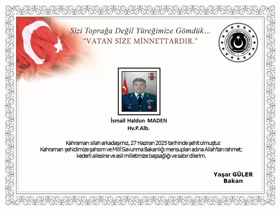 Piyade Albay Şehit Oldu! (1)