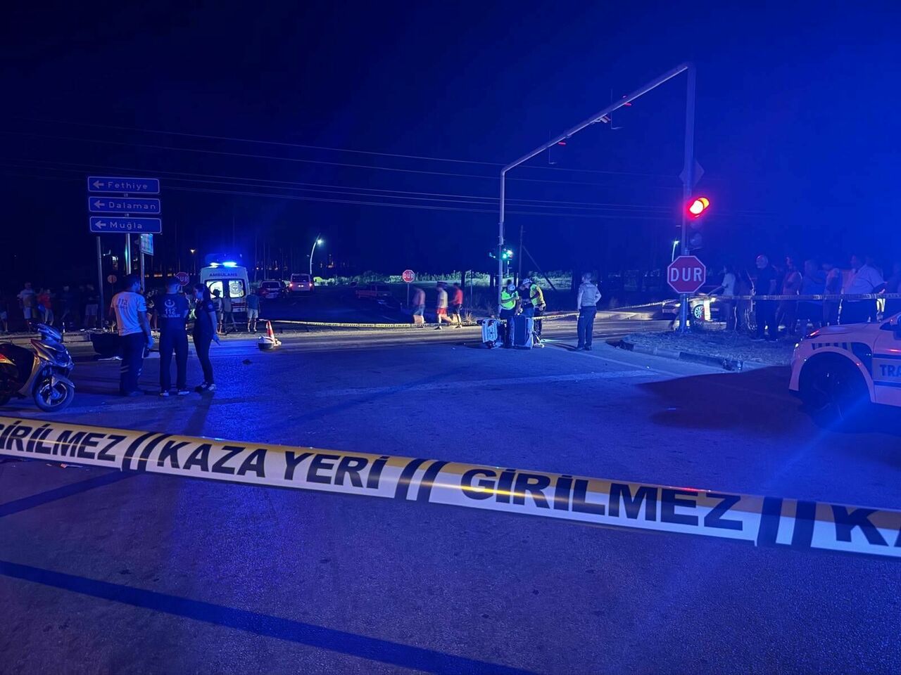 Tırla Çarpışan Motosiklet Sürücüsü Hayatını Kaybetti (5)