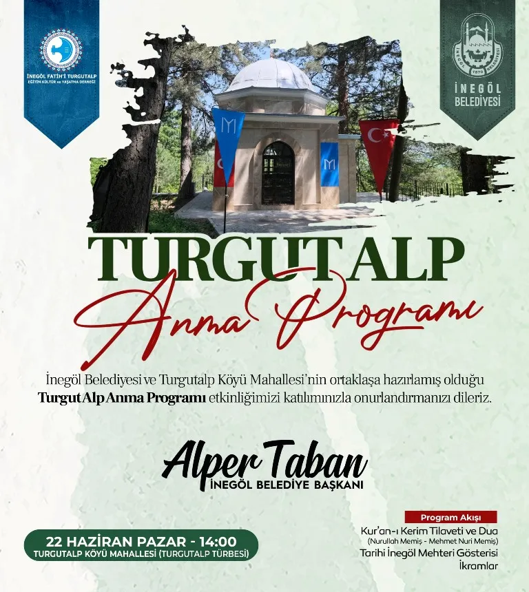 Turgut Alp 22 Haziran’da İnegöl’de Dualarla Anılacak (8)