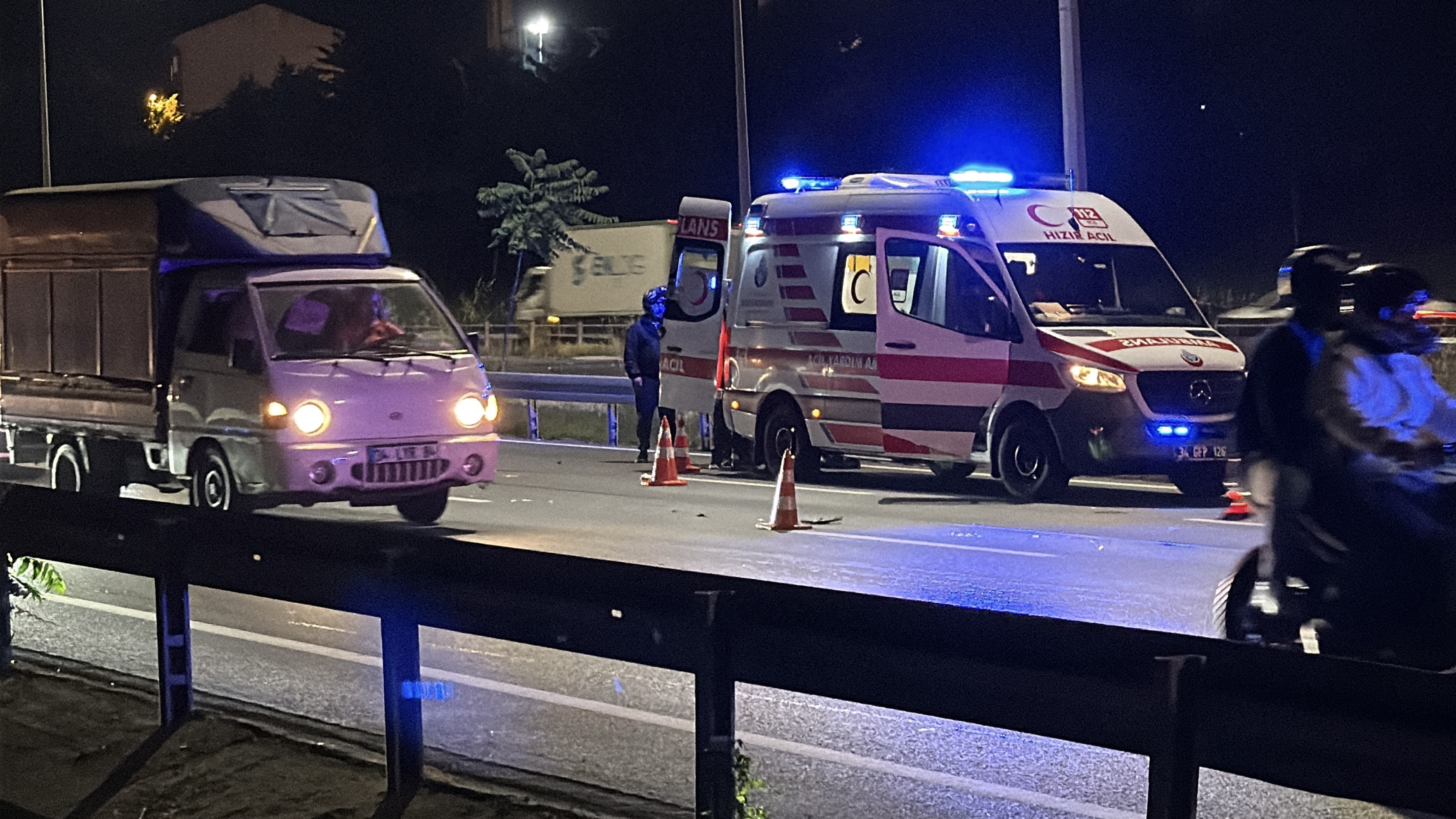 Yola Atlayan Yaya Feci Şekilde Can Verdi (3)