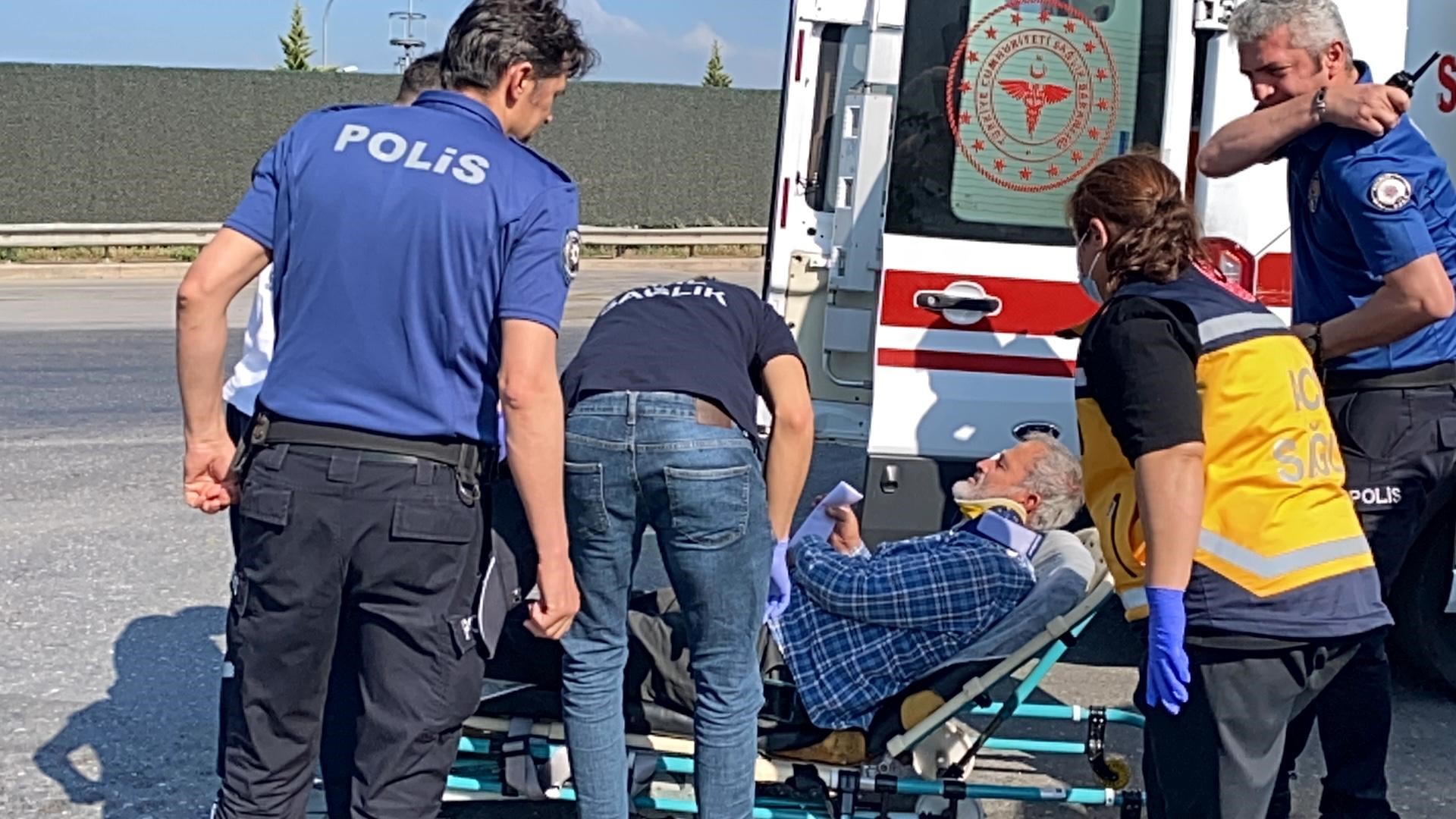 Yürüyüşte Atak Geçiren Adam Kafa Üstü Düşerek Ağır Yaralandı (3)