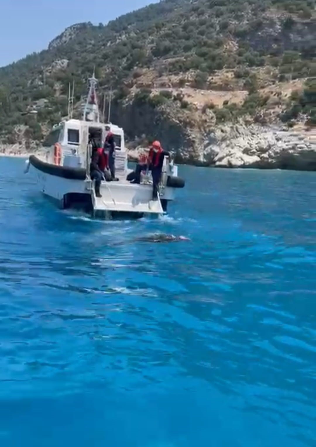 Zıpkınla Balık Avlamak Için Denize Dalan Şahsın Cesedi Bulundu (1)