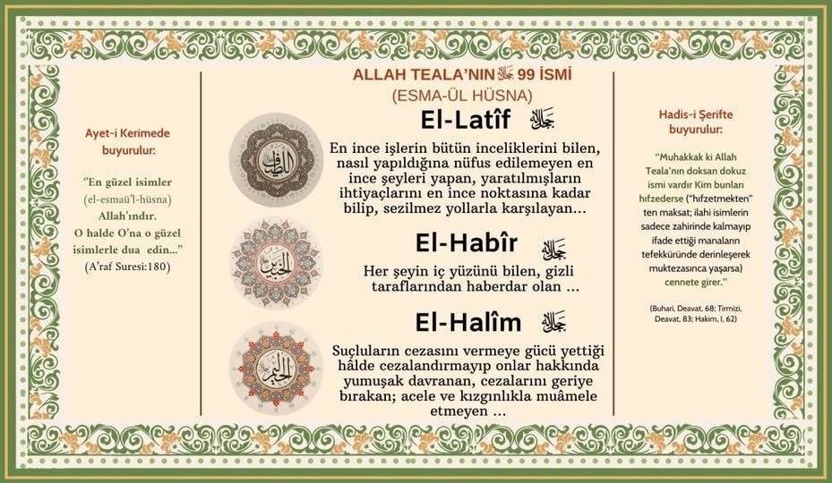 Aldatılan Ve İşlerinin Düzelmesini İsteyenler Bu Esmayı Okuyor! Ya Habir, El Habir Ne Demek Esmaulhusna Gencgazete (6)