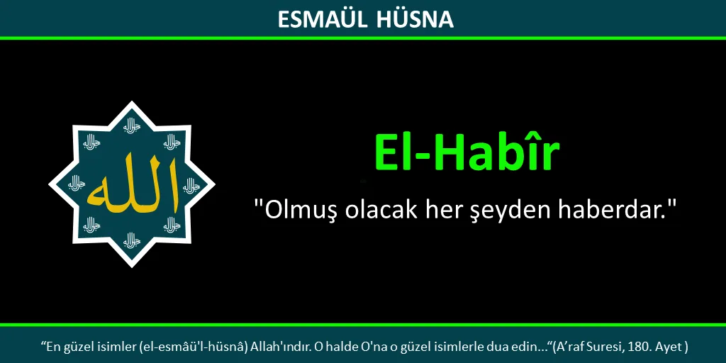 Aldatılan Ve İşlerinin Düzelmesini İsteyenler Bu Esmayı Okuyor! Ya Habir, El Habir Ne Demek Esmaulhusna Gencgazete (8)-1