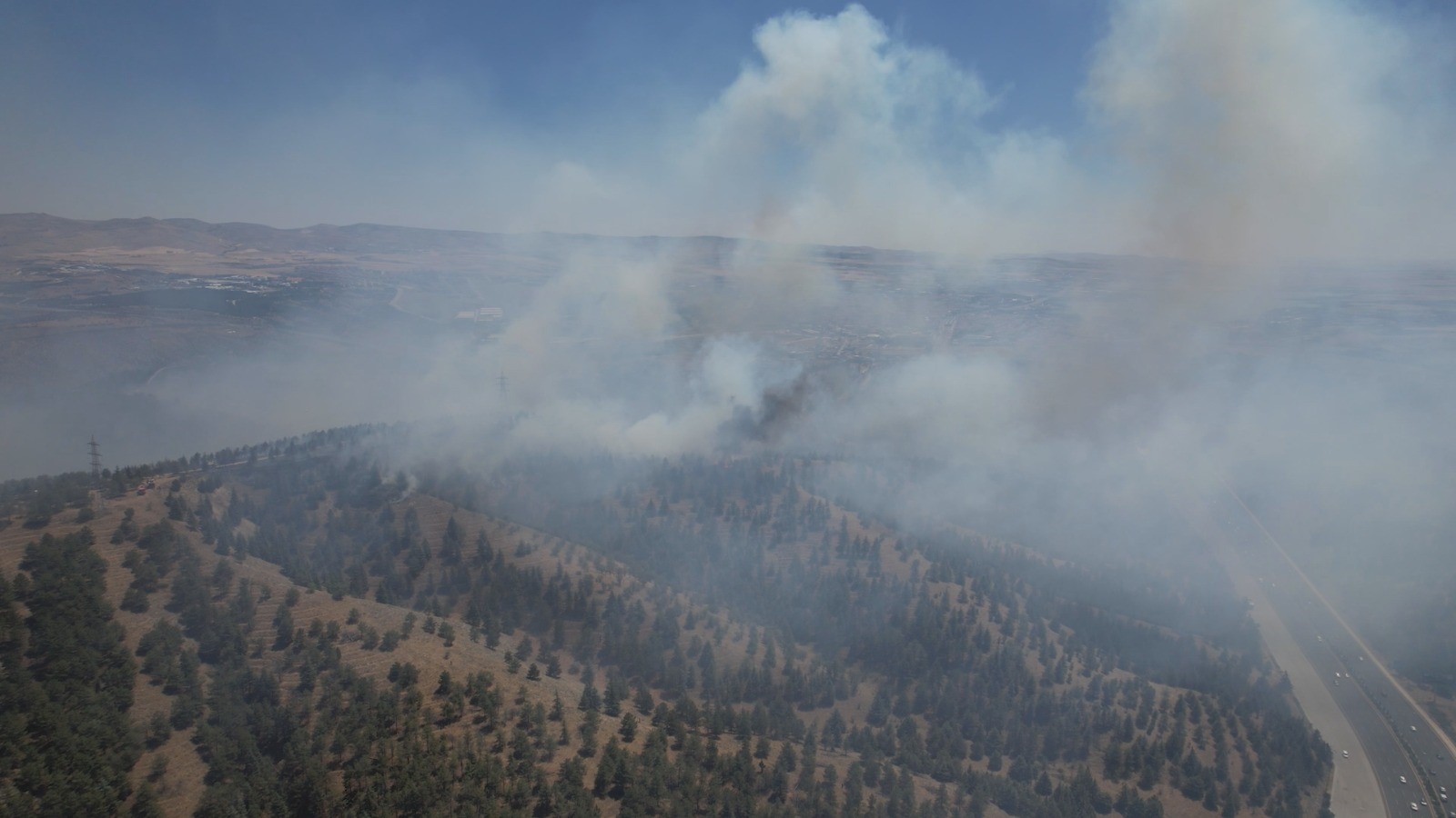 Ankara'da Orman Yangını (2)