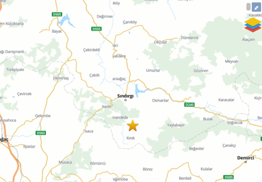 Balıkesir'de Deprem Meydana Geldi (1)