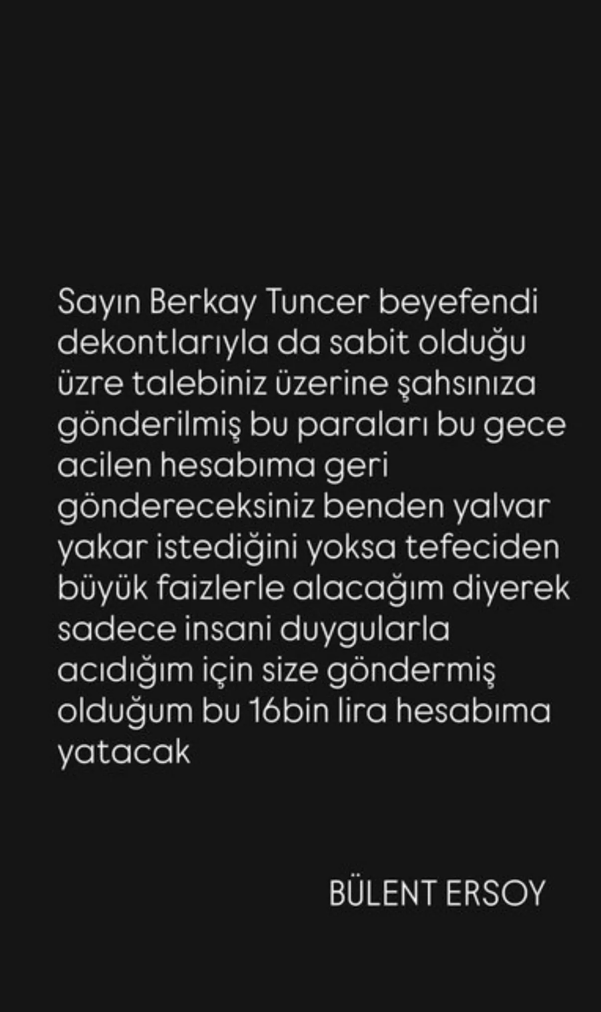 Bülent Ersoy’dan 16 Bin Tl'sini İstedi! Berkay Tuncer Kimdir Diva Tuncer'e Neden Borç Verdi İşte Detaylar...
