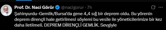 Bursa’da Olan Peş Peşe Depremlerden Sonra Naci Görür’den Kritik Uyarı! (2)