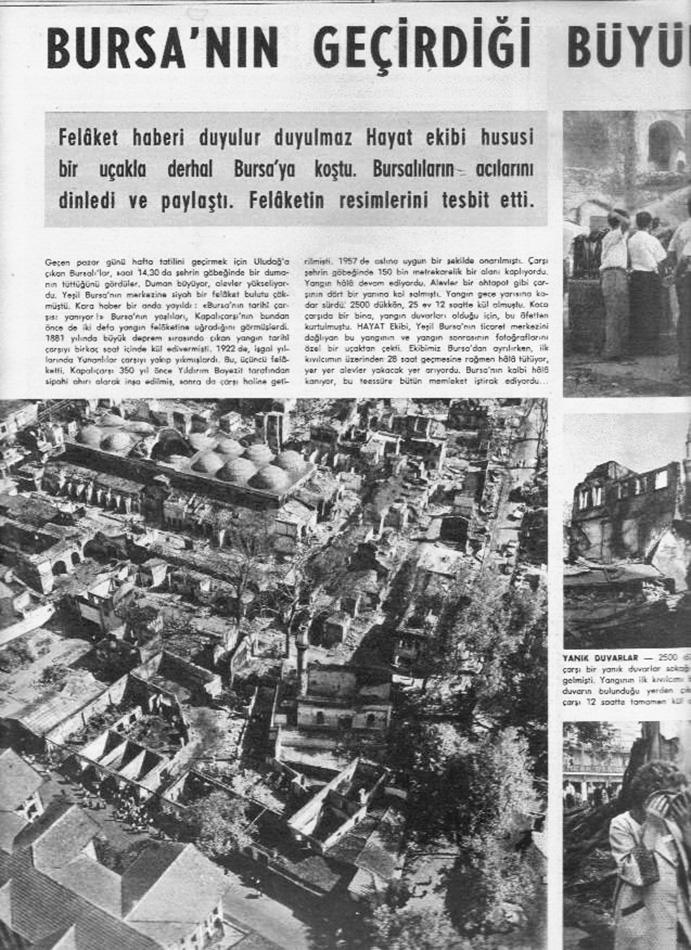 Bursayı Yakan Alevler Geçmişten Günümüze Tarihi Bursa Yangınları Gencgazete (7)