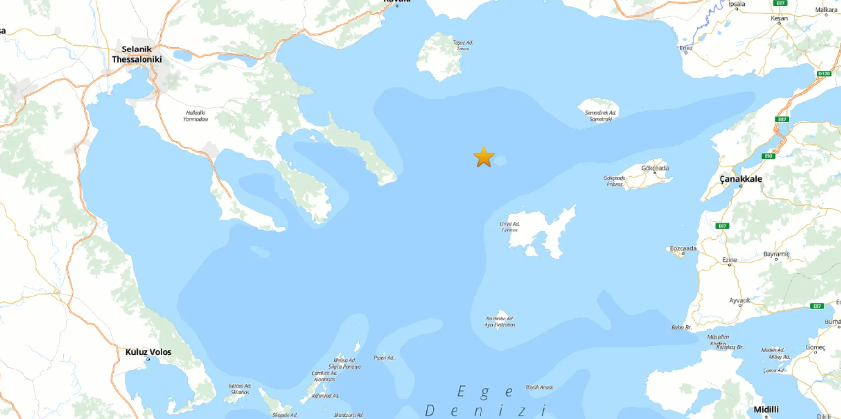 Çanakkale'de Korkutan Deprem! (3)