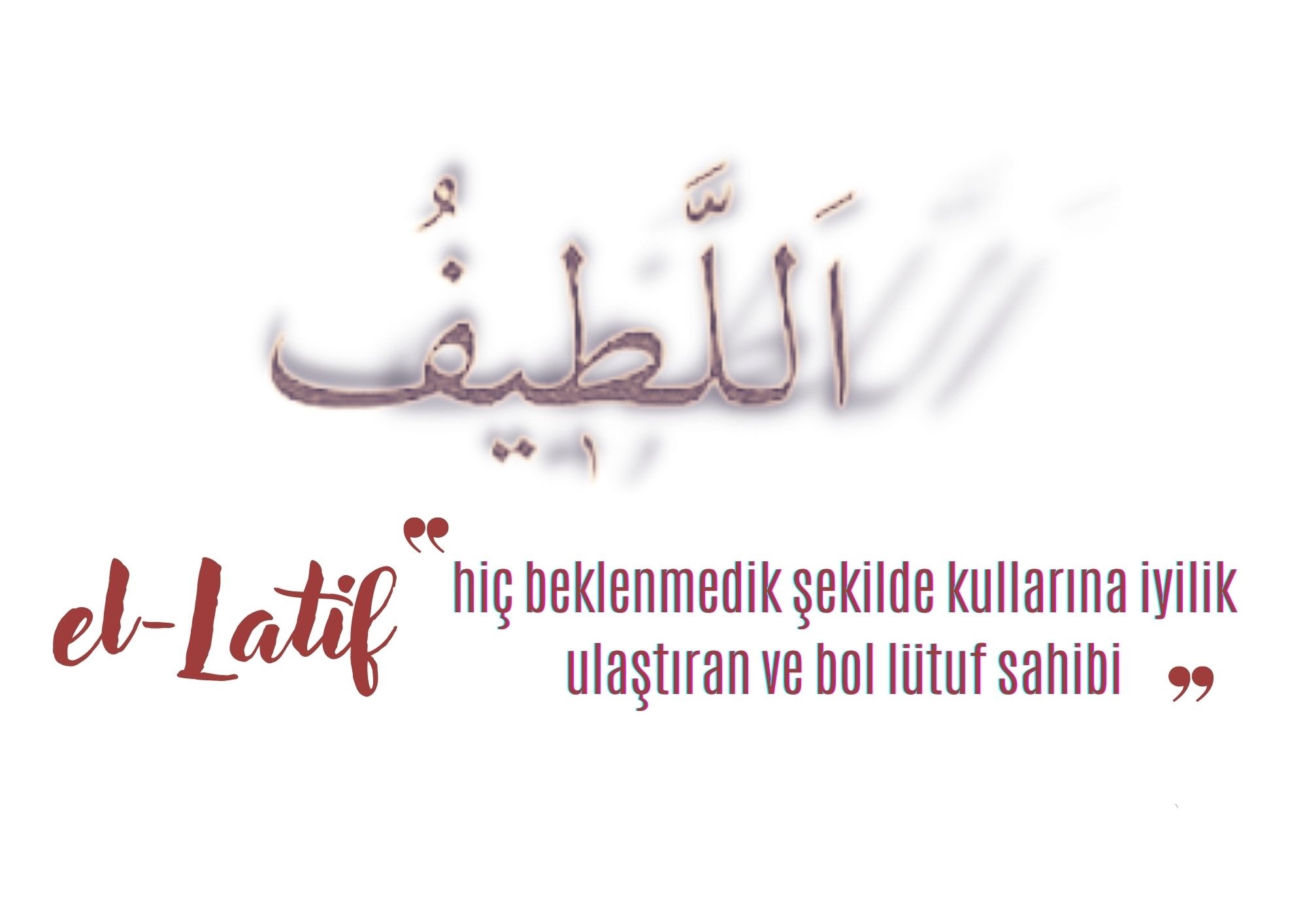 Eşinden Sevgi Ve Nezaket Bekleyenlere Özel Dua Ya Latif, El Latif Esmaülhüsna Gencgazete (7)