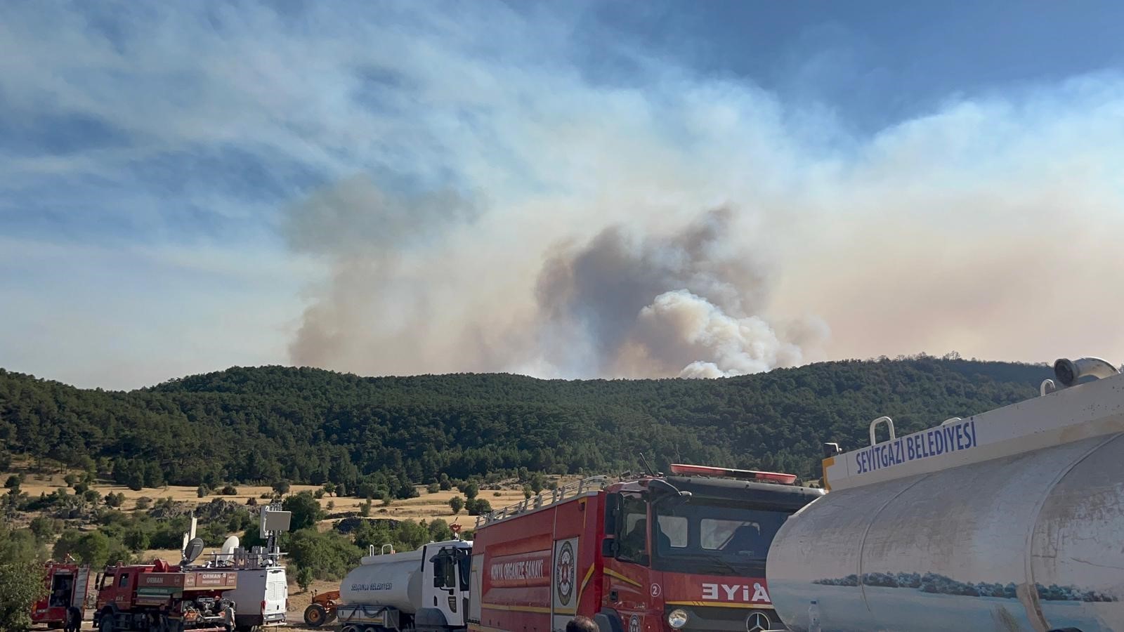 Eskişehir'deki Orman Yangınında 2 Denizlili Ormancı Şehit Oldu (2)