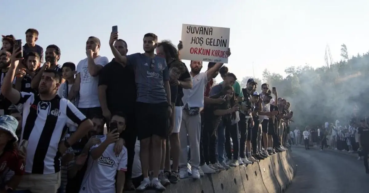 Genç Gazete Beşiktaş’ın Yeni Transferi Orkun Kökçü İstanbul’a Geldi 1