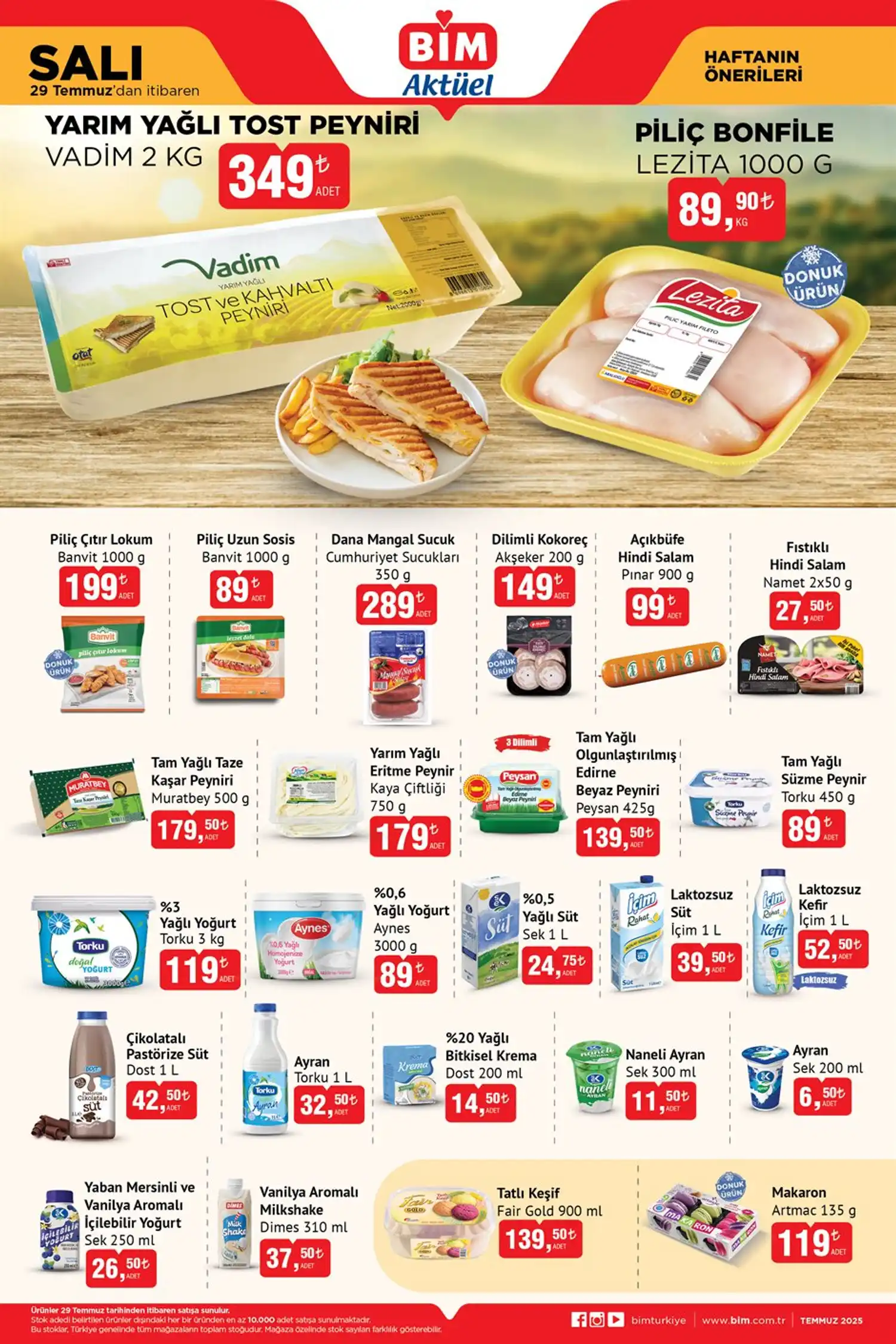 Genç Gazete Bi̇m 29 Temmuz Salı Aktüel Kataloğunda Bu Hafta Hangi Ürünler Satışa Çıkacak Bi̇m'e Hangi İndirimli Ürünler Gelecek