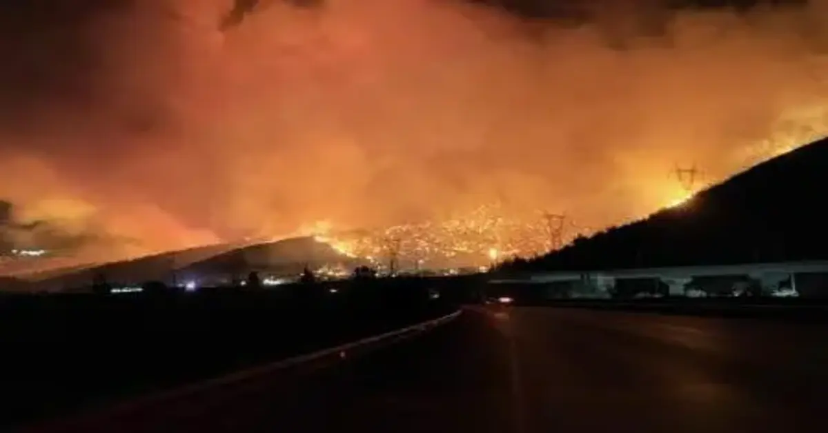 Genç Gazete Bursa Ankara Otobanı Trafiğe Kapatıldı 1