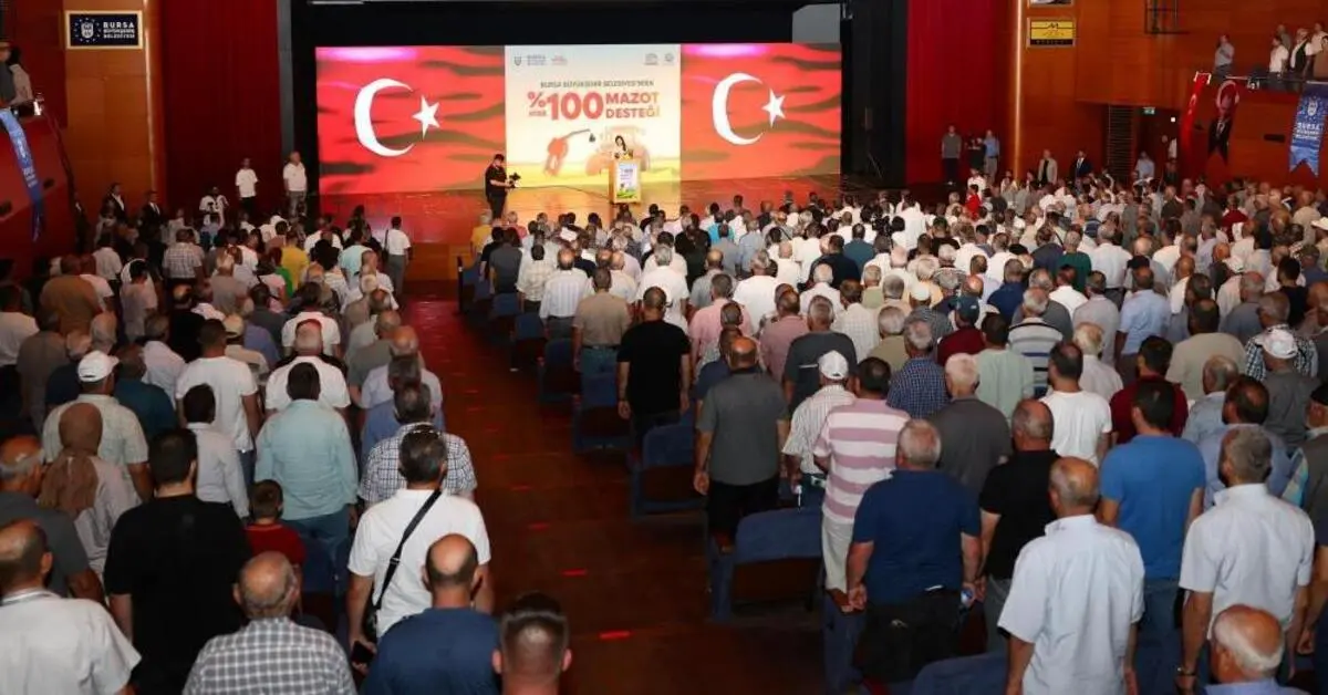 Genç Gazete Bursa Büyükşehir’den 6 Bin Çiftçiye Yüzde 100 Hibeli Mazot Desteği
