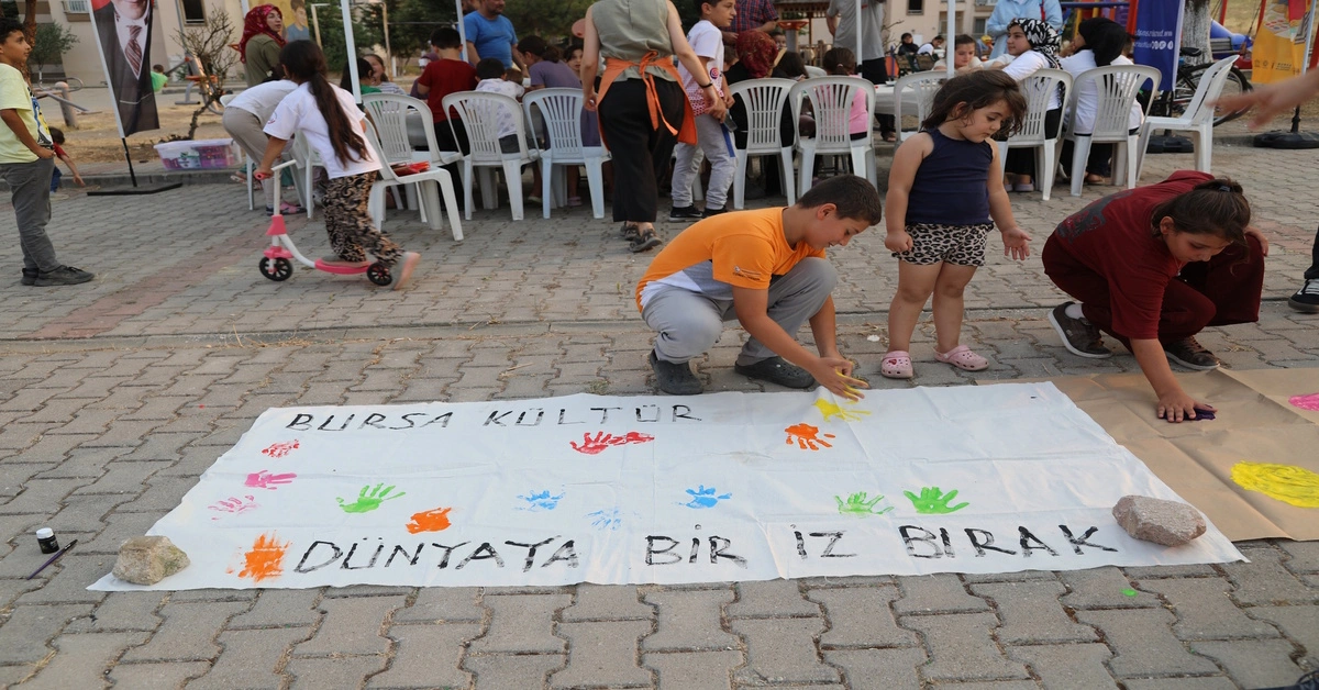 Genç Gazete Bursa Büyükşehir’den Yangın Bölgesindeki Çocuklara Moral Atölyesi 1