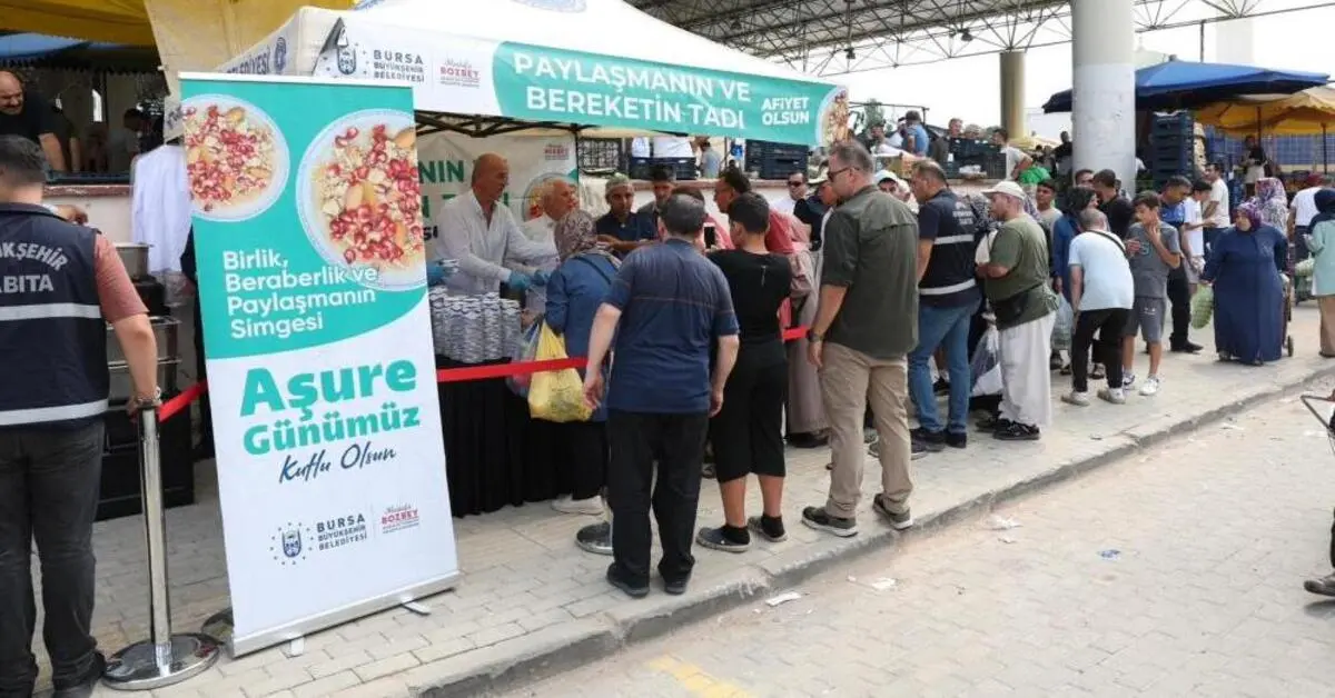 Genç Gazete Bursa’da Muharrem Ayı Bereketi 17 İlçede Aşure Dağıtımı Başladı 1