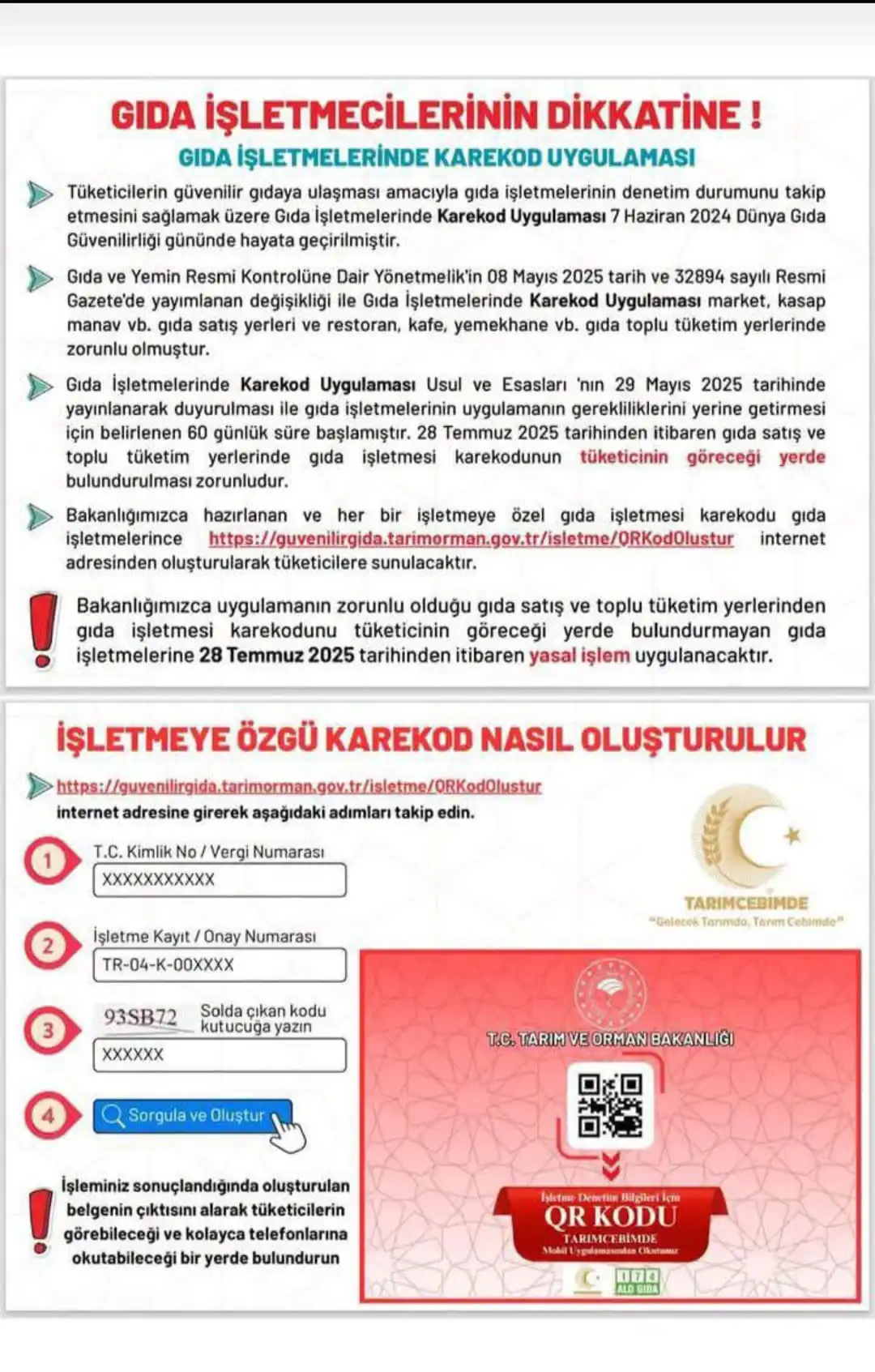Genç Gazete Gıda İşletmelerinin Dikkatine, Artık Zorunlu Oldu-1