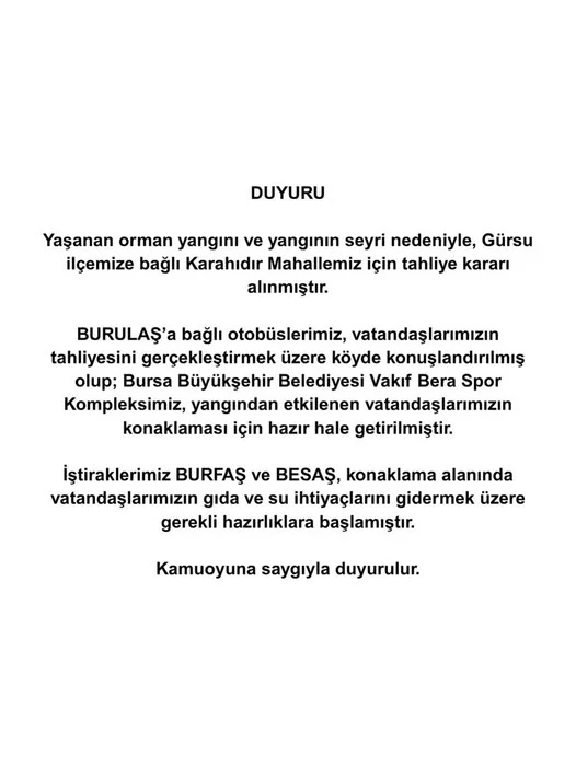 Genç Gazete Gürsu’da Yangın Nedeniyle Tahliye Kararı Alındı-1