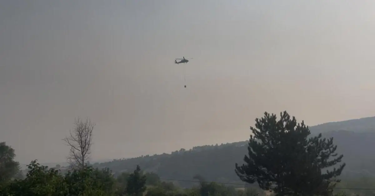 Genç Gazete Harmancık Yangınında Sevindiren Gelişme Alevler Etkisini Kaybediyor 1
