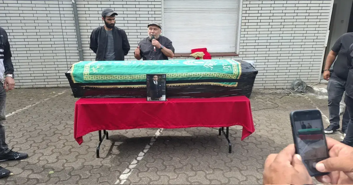 Genç Gazete Muhammed Yakut Almanya’da Son Yolculuğuna Uğurlandı 2