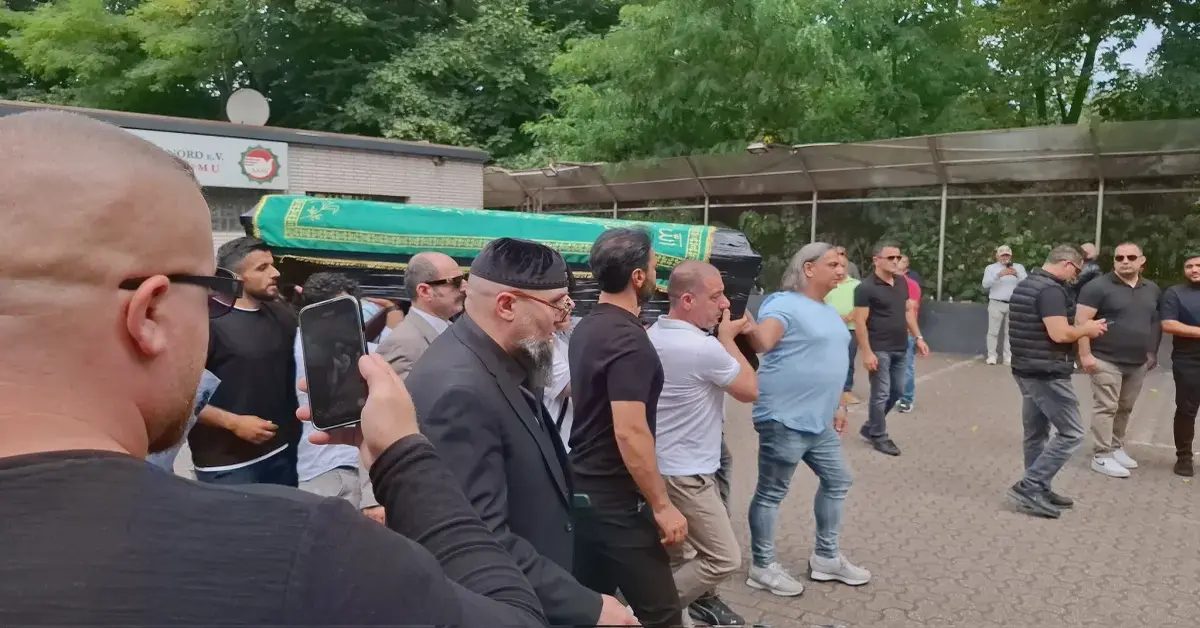 Genç Gazete Muhammed Yakut Almanya’da Son Yolculuğuna Uğurlandı 3