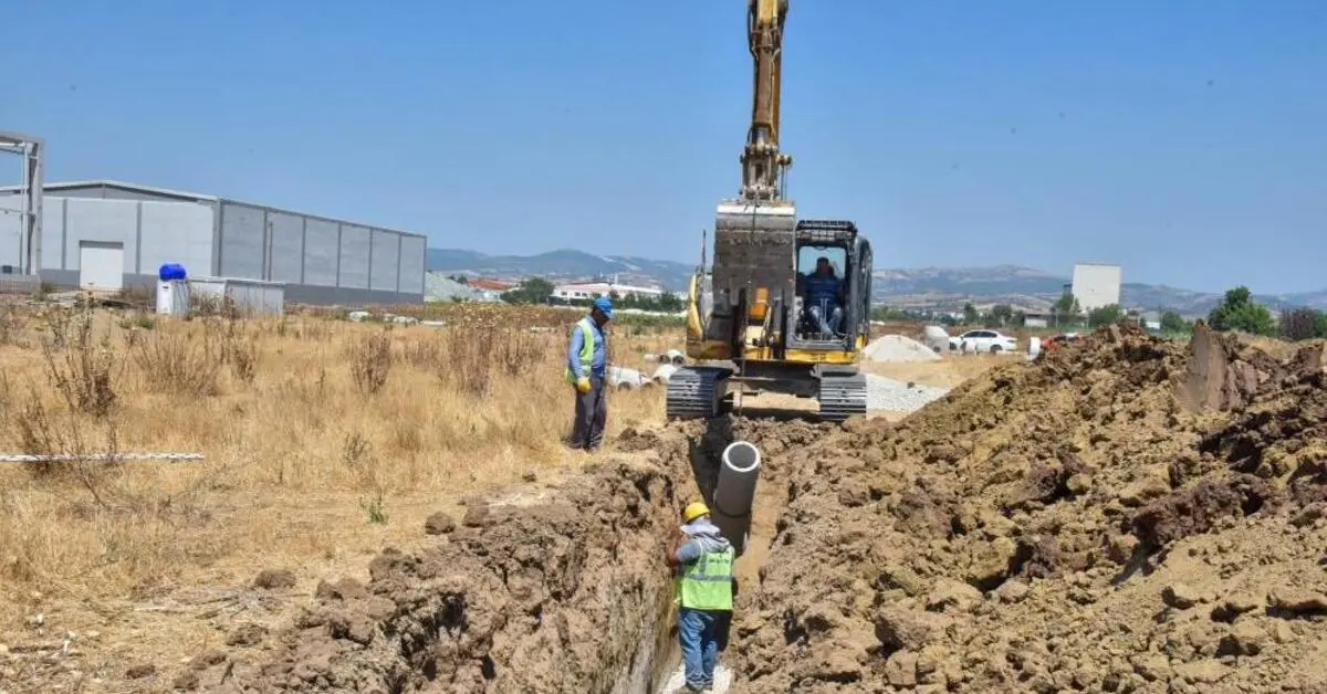 Genç Gazete Yenişehir’de Altyapı Güçleniyor 10 Kilometrelik Hattın Çalışmaları Sürüyor