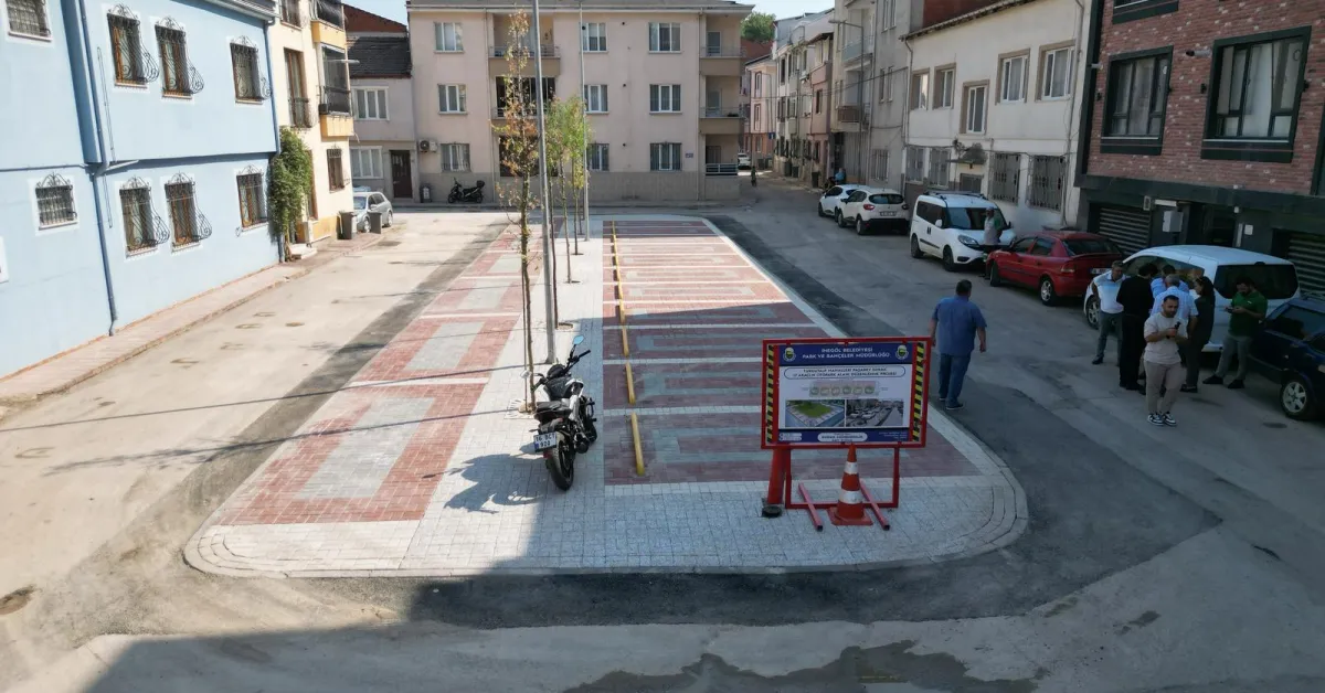 İnegöl Belediyesi'nden Ücretsiz Otopark Ve Oyun Alanlarına Yatırım (2)