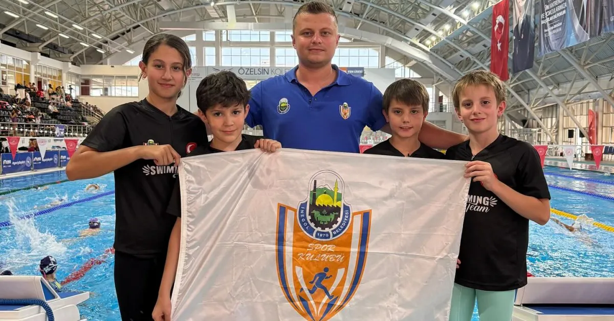 İnegöl Belediyespor’un Altyapı Sporcuları Yüzme Ve Oryantiringde Türkiye’yi Gururlandırdı (5)