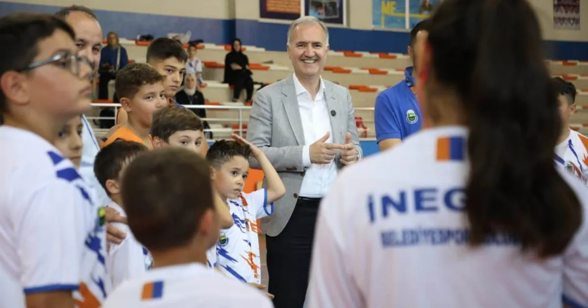 İnegöl Yaz Spor Okullarında 1.792 Çocuk Sporla Buluştu (6)