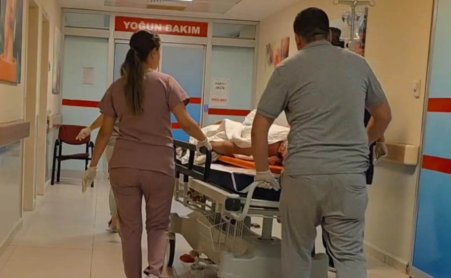 İnegöl’de 9 Metreden Düşen İşçi Ağır Yaralandı (3)