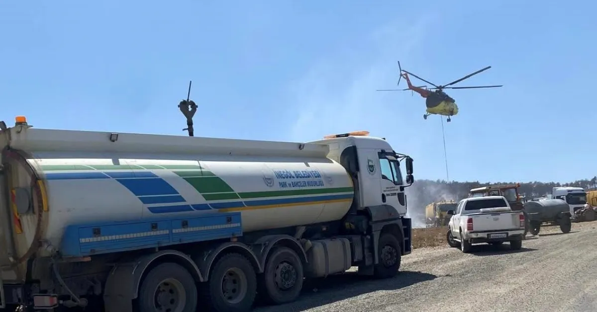 İnegöl’den Yangın Seferberliği! 20 Araç Ve 18 Personel Sahada (4)
