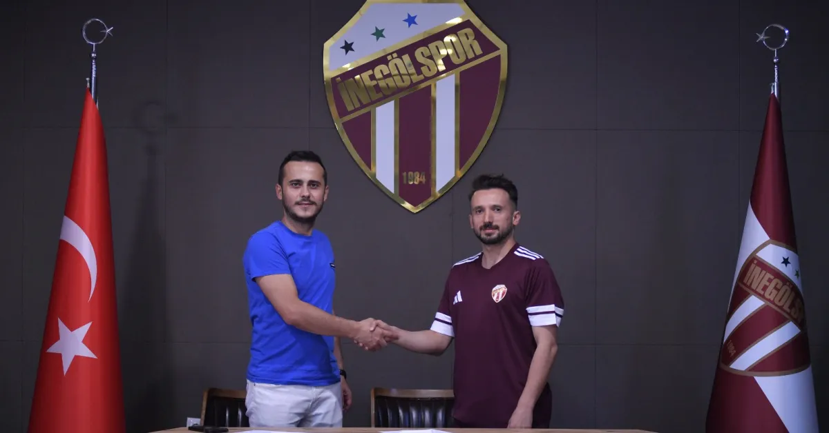 İnegölspor, Özcan Aydın’ın Sözleşmesini Uzattı (1)