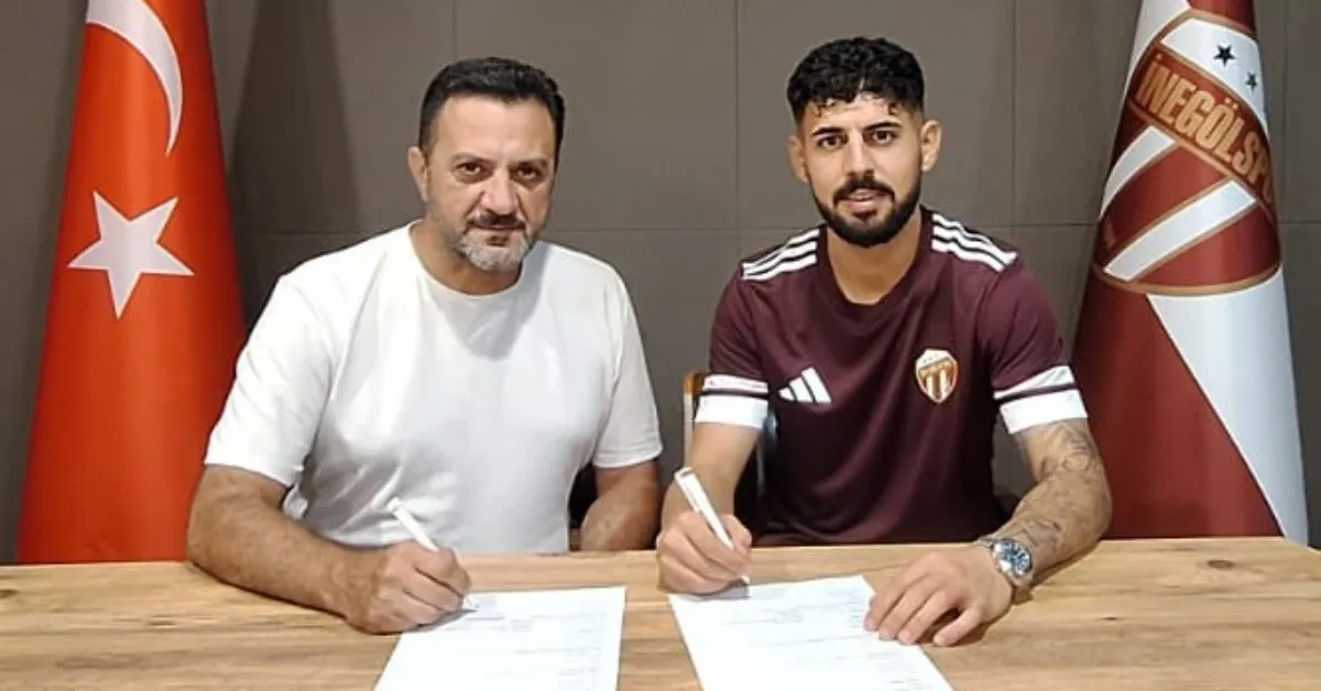 İnegölspor, Taner Gümüş’le 2 Yıllık Sözleşme İmzaladı (2)