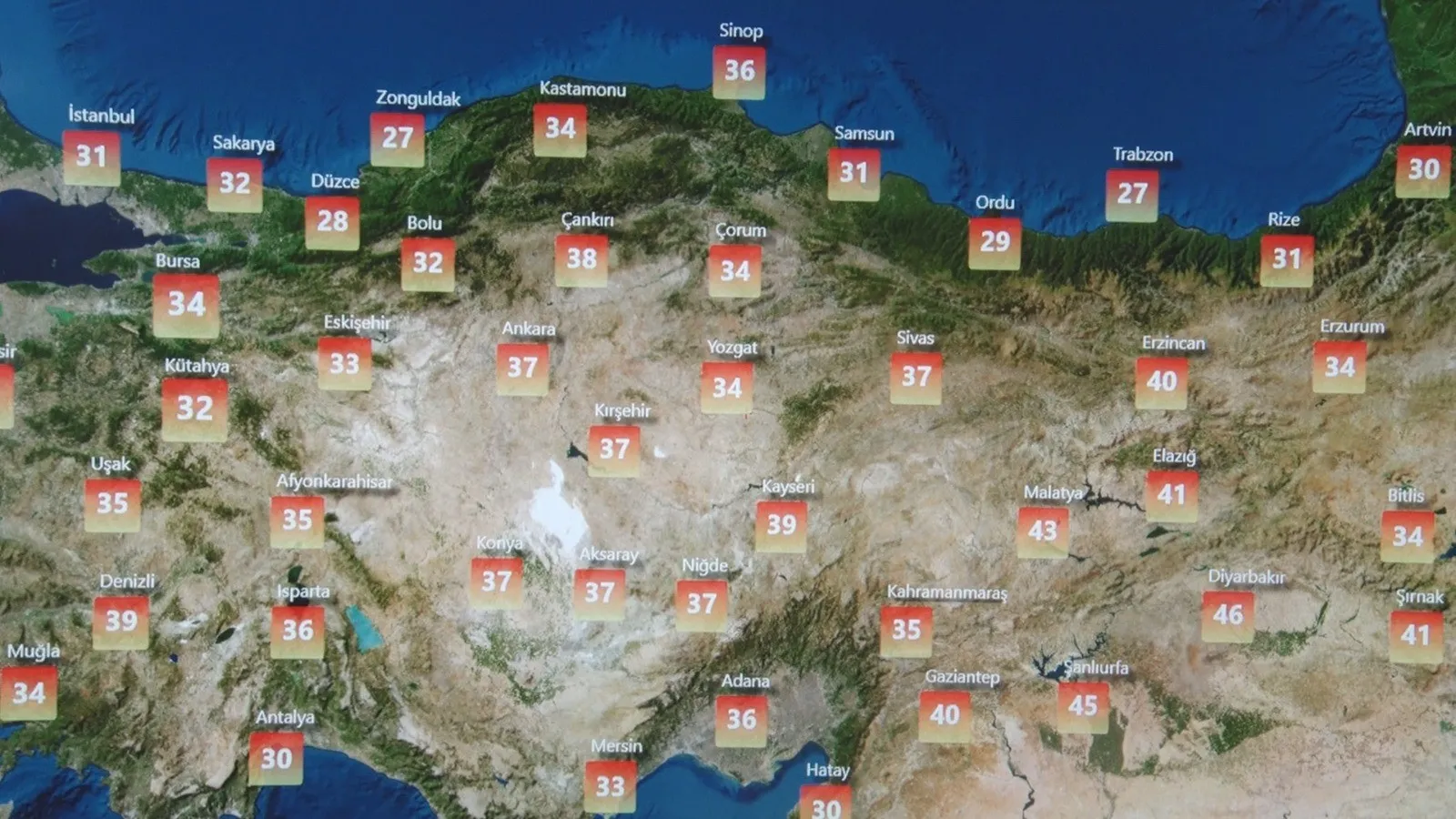 Meteoroloji Müjdeyi Verdi Sıcaklıklar Düşüyor, Yağış Geliyor! (5)