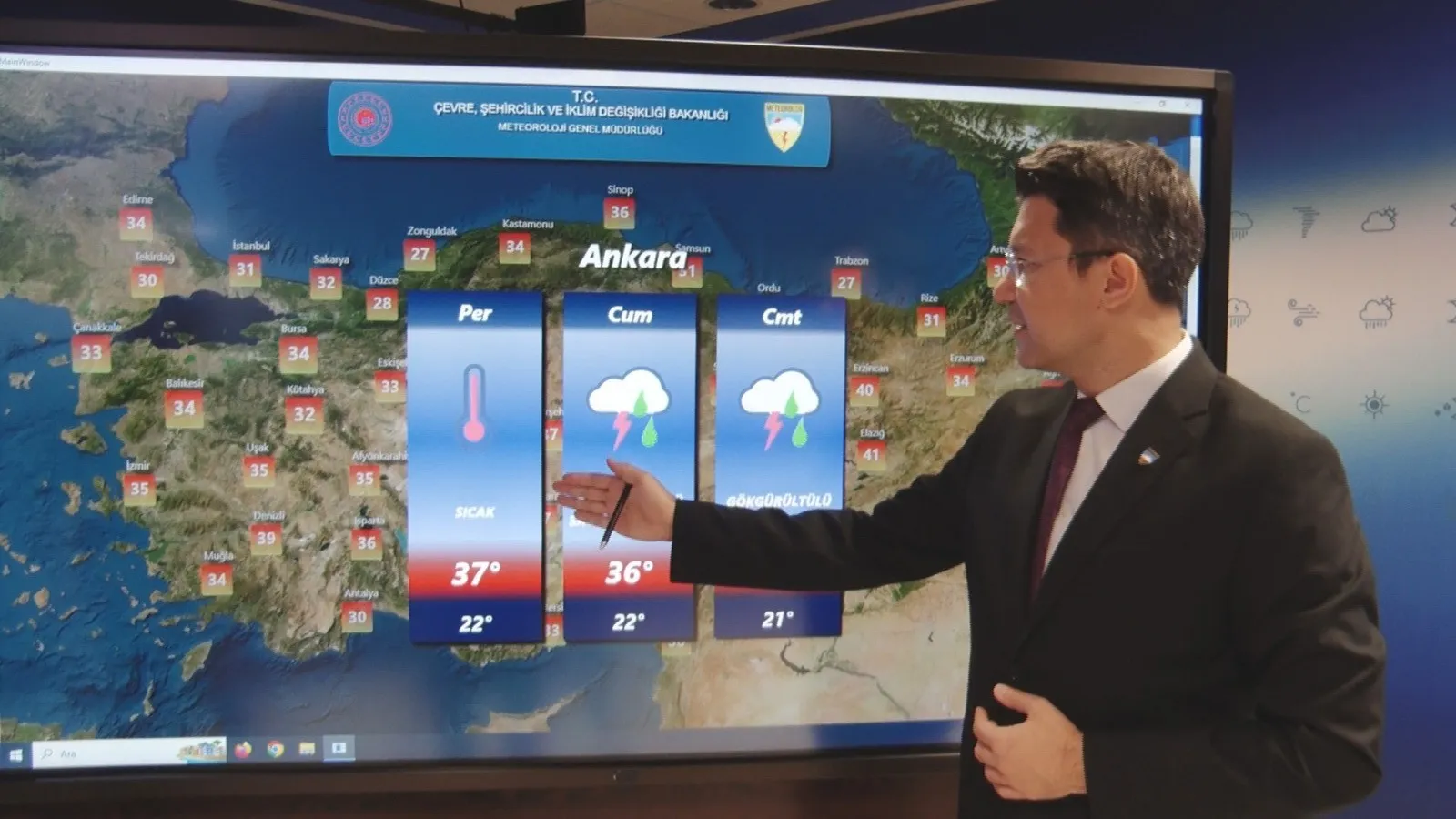 Meteoroloji Müjdeyi Verdi Sıcaklıklar Düşüyor, Yağış Geliyor! (6)