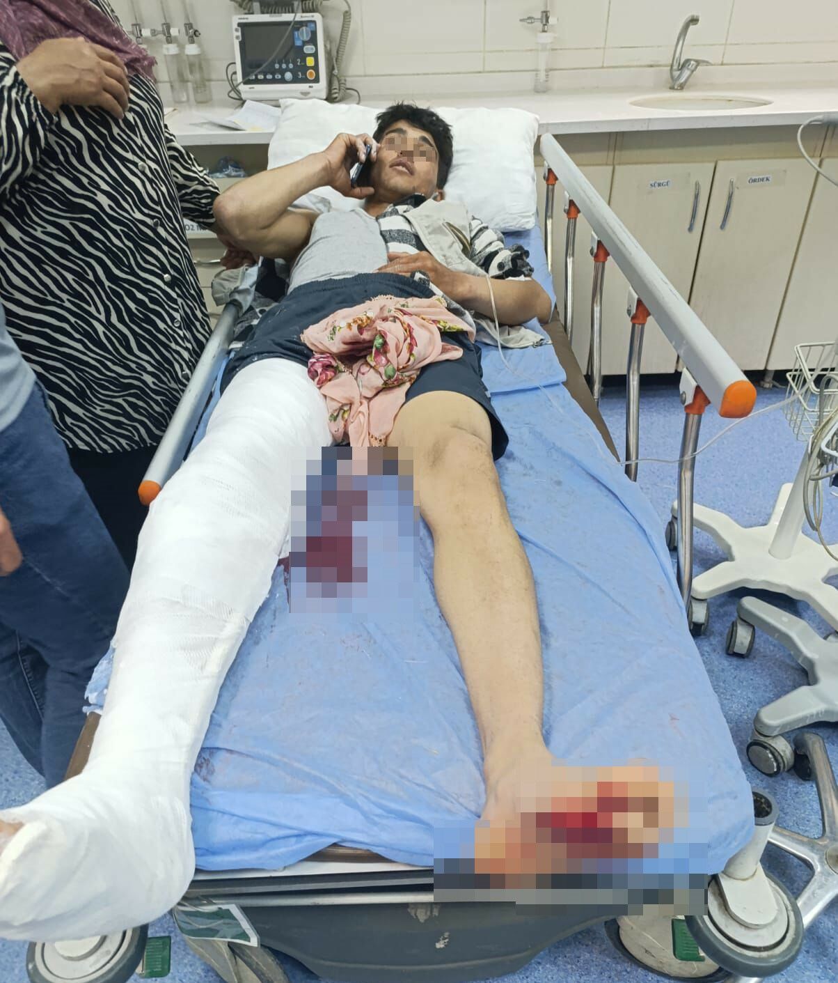 Muş’ta Ayının Saldırdığı Çocuk Yaralandı (1)