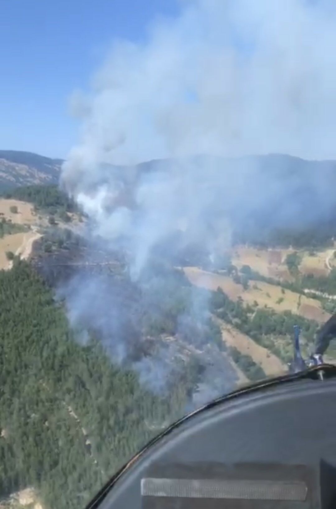 Sındırgı'da Orman Yangını (2)