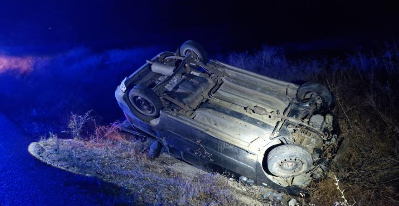 Takla Atan Araç Metrelerce Sürüklendi Ehliyetsiz Sürücü Ölümden Döndü (3)